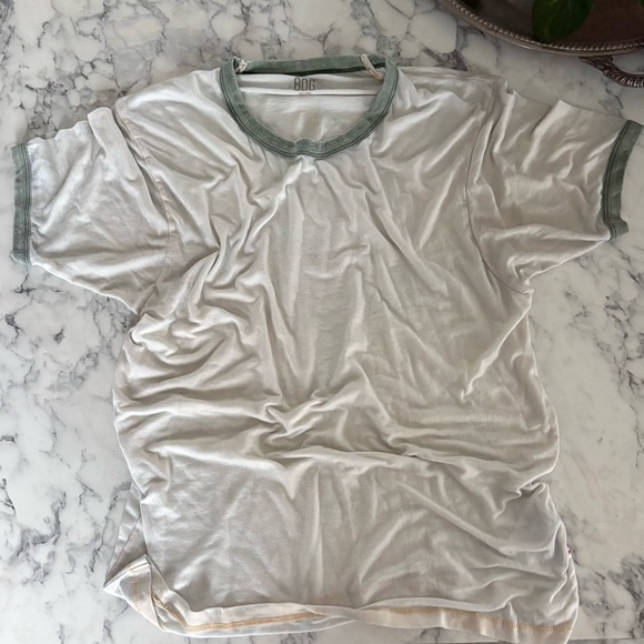 BDG by Urban Outfitters 70's Burnout Ringer Tee - Picture 2 of 6